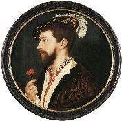 HOLBEIN, Hans the Younger Portrait of Simon George sf Sweden oil painting artist